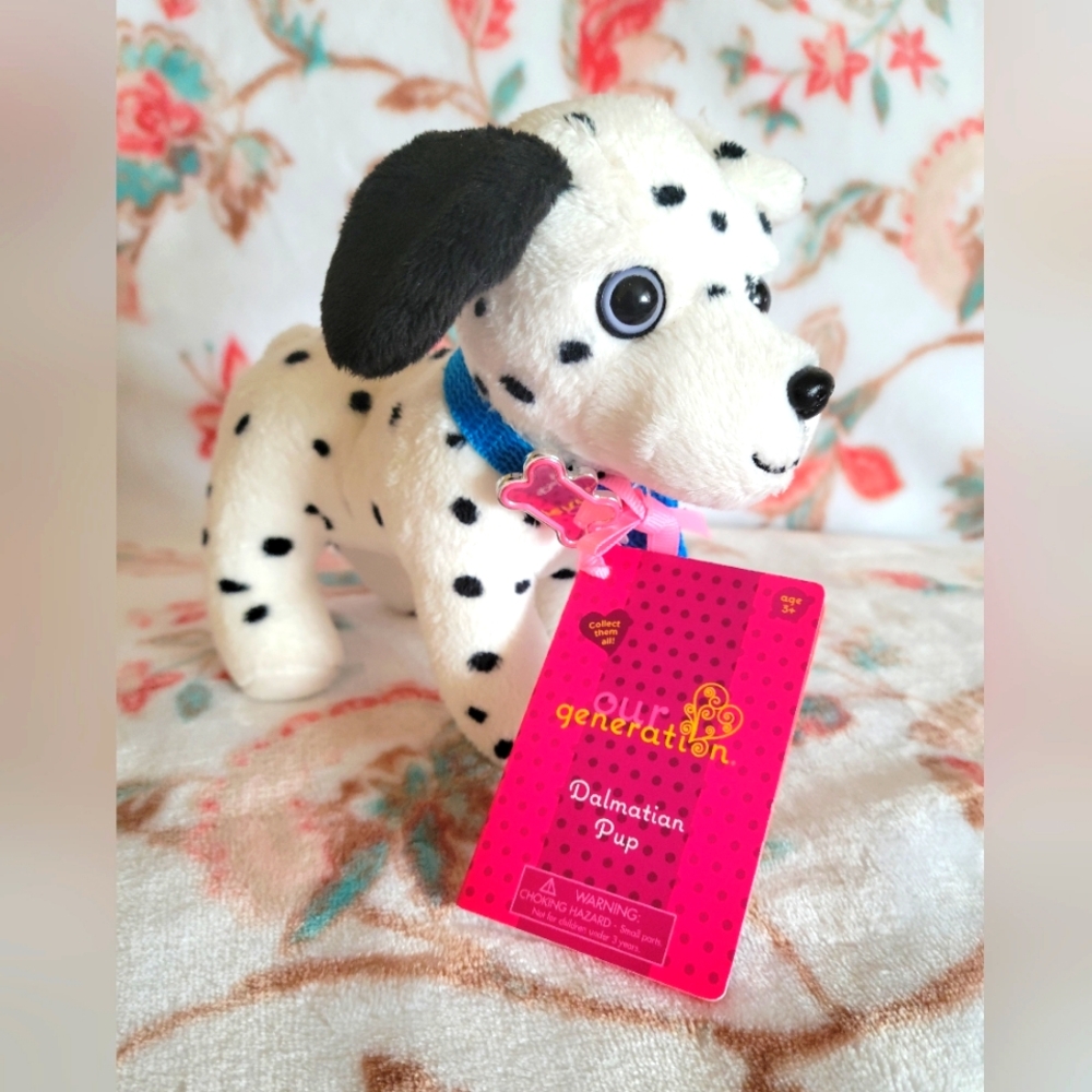 Our Generation Dalmatian Pup Plush Toy NWT